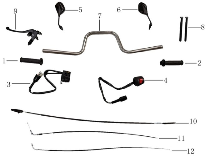 DEBRİYAJ KOLU KÜTÜKLÜ (TK03)125-R