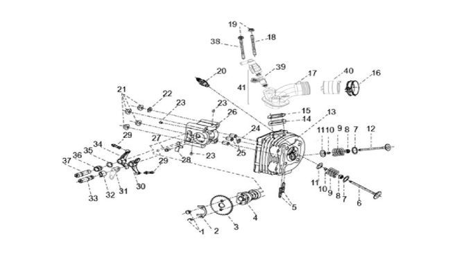 KARTER BİLYASI ( 6207X2/P53YB ) ( CITYBLADE )REALE125 - REALE125-X